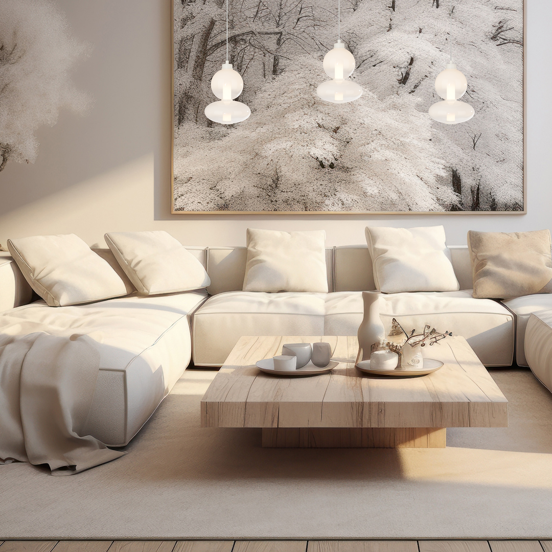 Lampa wisząca DAPHNE WHITE 12W Milagro - obrazek 4