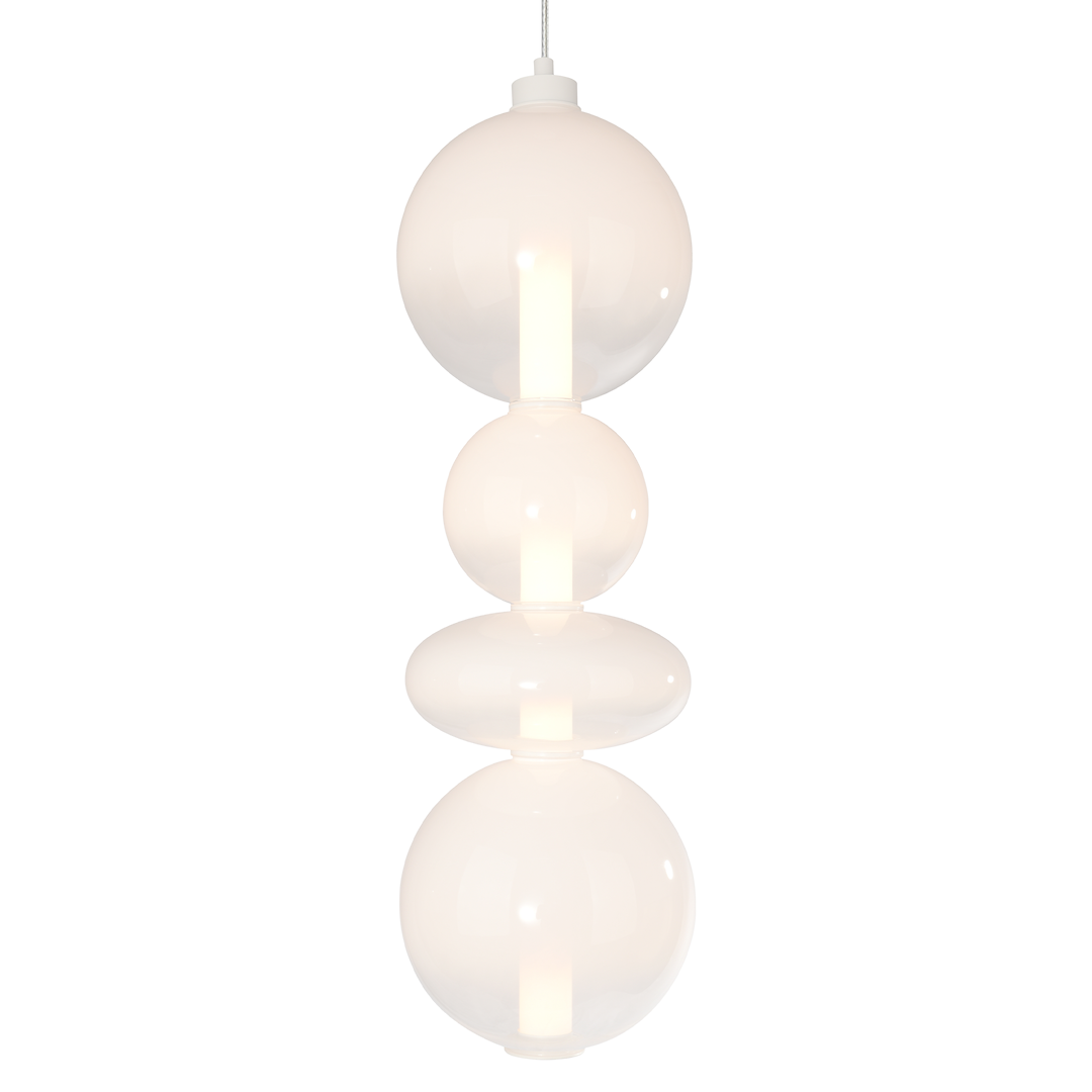 Lampa wisząca DAPHNE WHITE 36W Milagro - obrazek 2