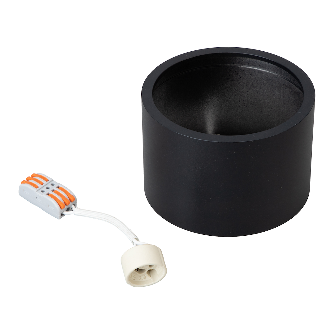 Oprawa natynkowa Redondo Czarny 1xAR111 GU10 Milagro - obrazek 3