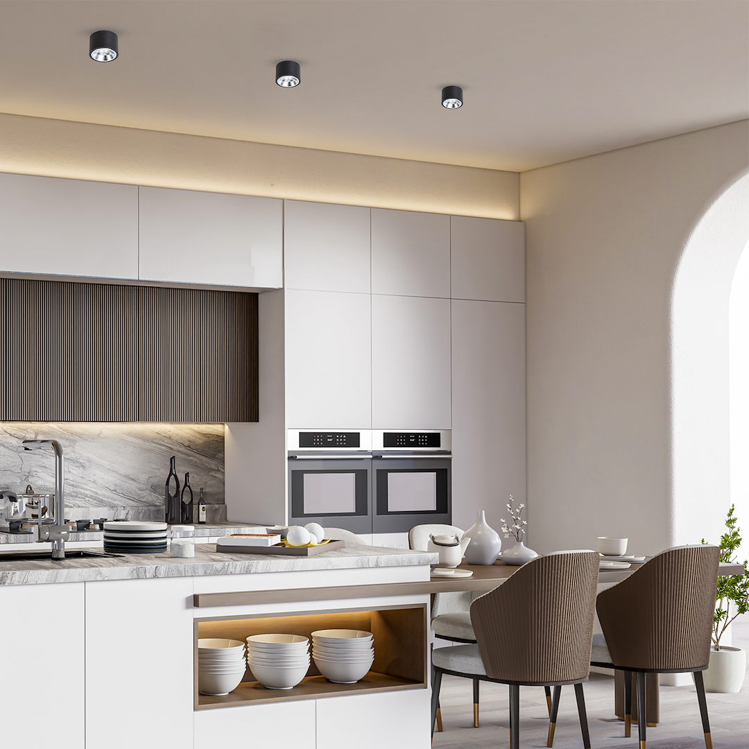 Oprawa natynkowa Redondo Czarny 1xAR111 GU10 Milagro - obrazek 7