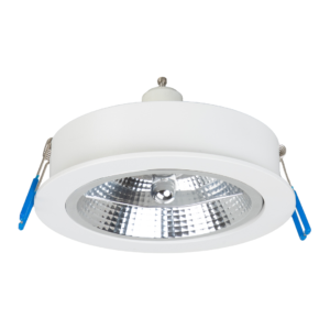 Oprawa podtynkowa Redondo Biały 1xAR111 GU10 Milagro