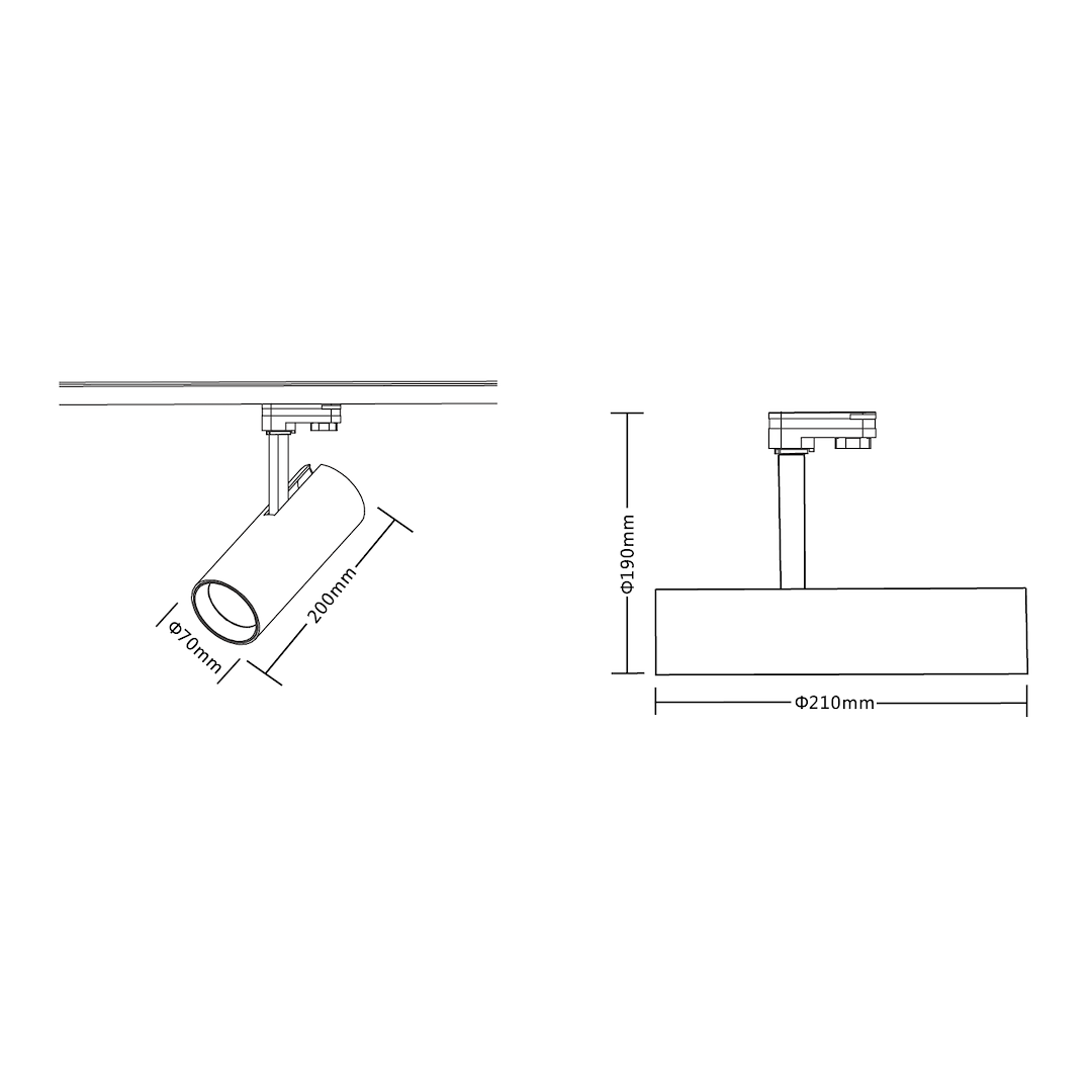 Reflektor Sumba 35W 2700/4000K Biały 3 Obwodowy Milagro - obrazek 7