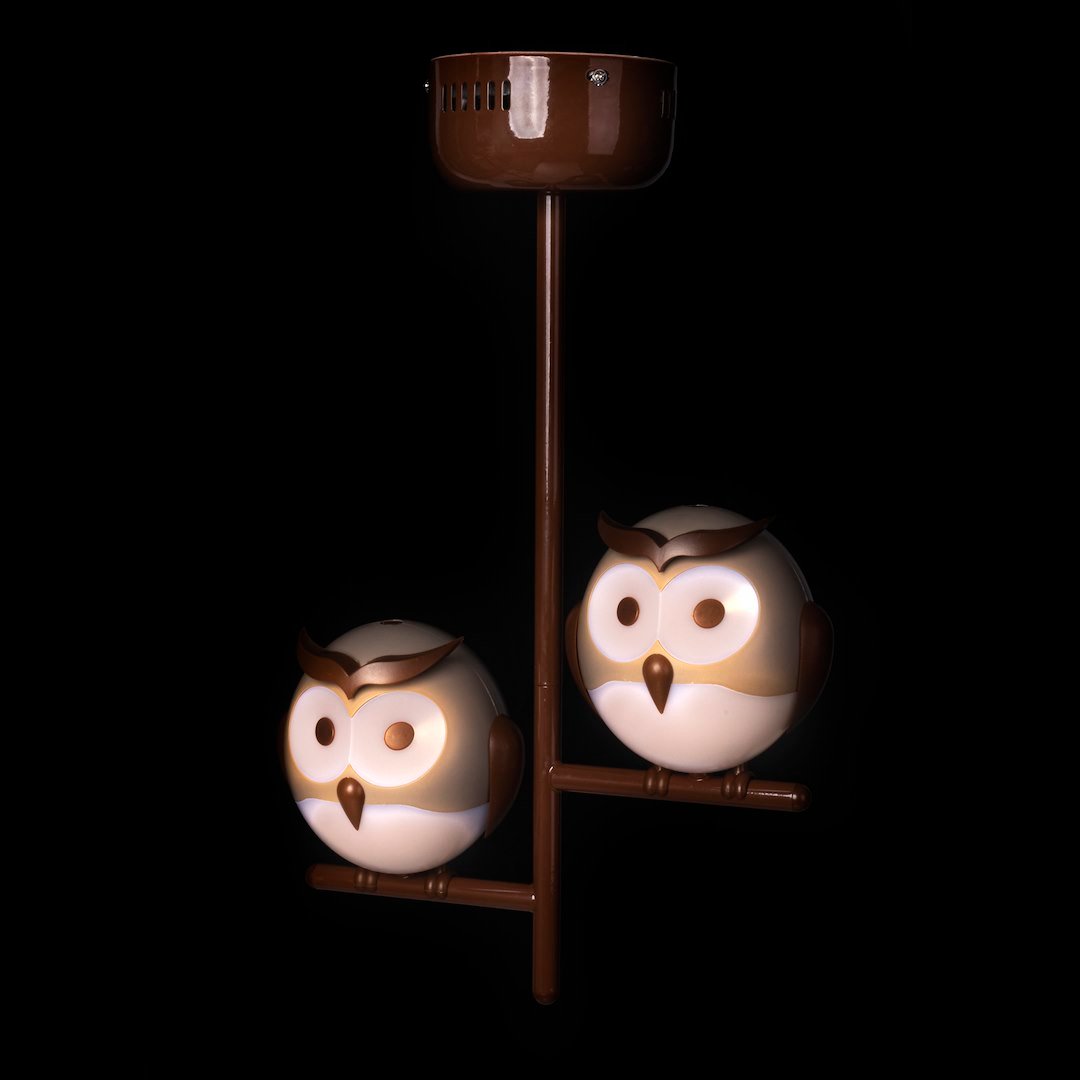 LAMPKA SUFITOWA OWL 2XG9 LED Milagro - obrazek 3