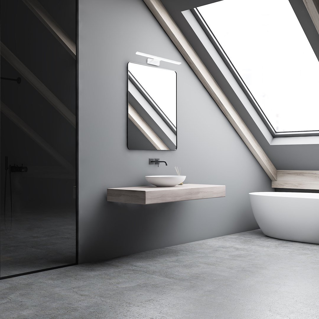 Kinkiet Shine Biały 30cm 7W LED Milagro - obrazek 6