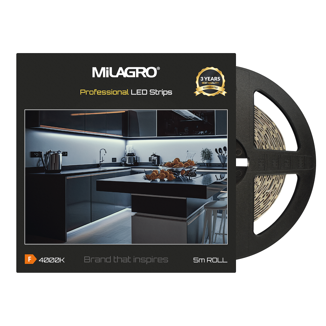 Taśma Led Premium 120/m 4000K IP20 5m Milagro - obrazek 3