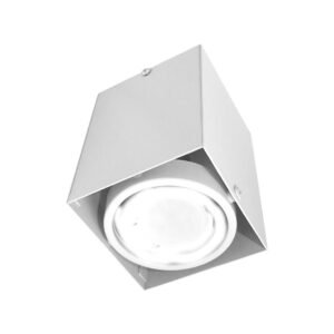 Lampa Sufitowa Blocco Biały 1x7W GU10 Led Milagro