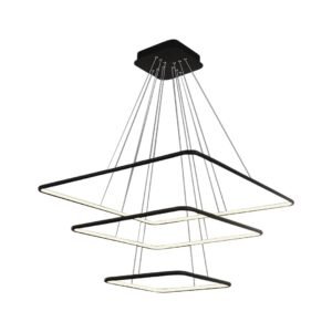 LAMPA WISZĄCA NIX BLACK 117W LED Milagro