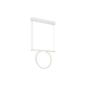 Lampa Wisząca Loop Biały 20W LED Milagro