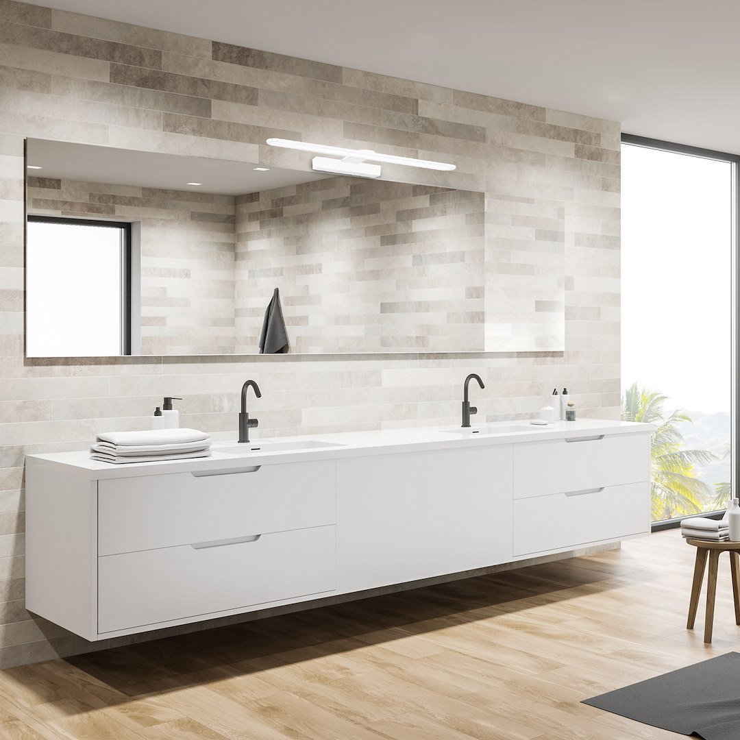 Kinkiet Splash 40cm 8W LED Biały Milagro - obrazek 4