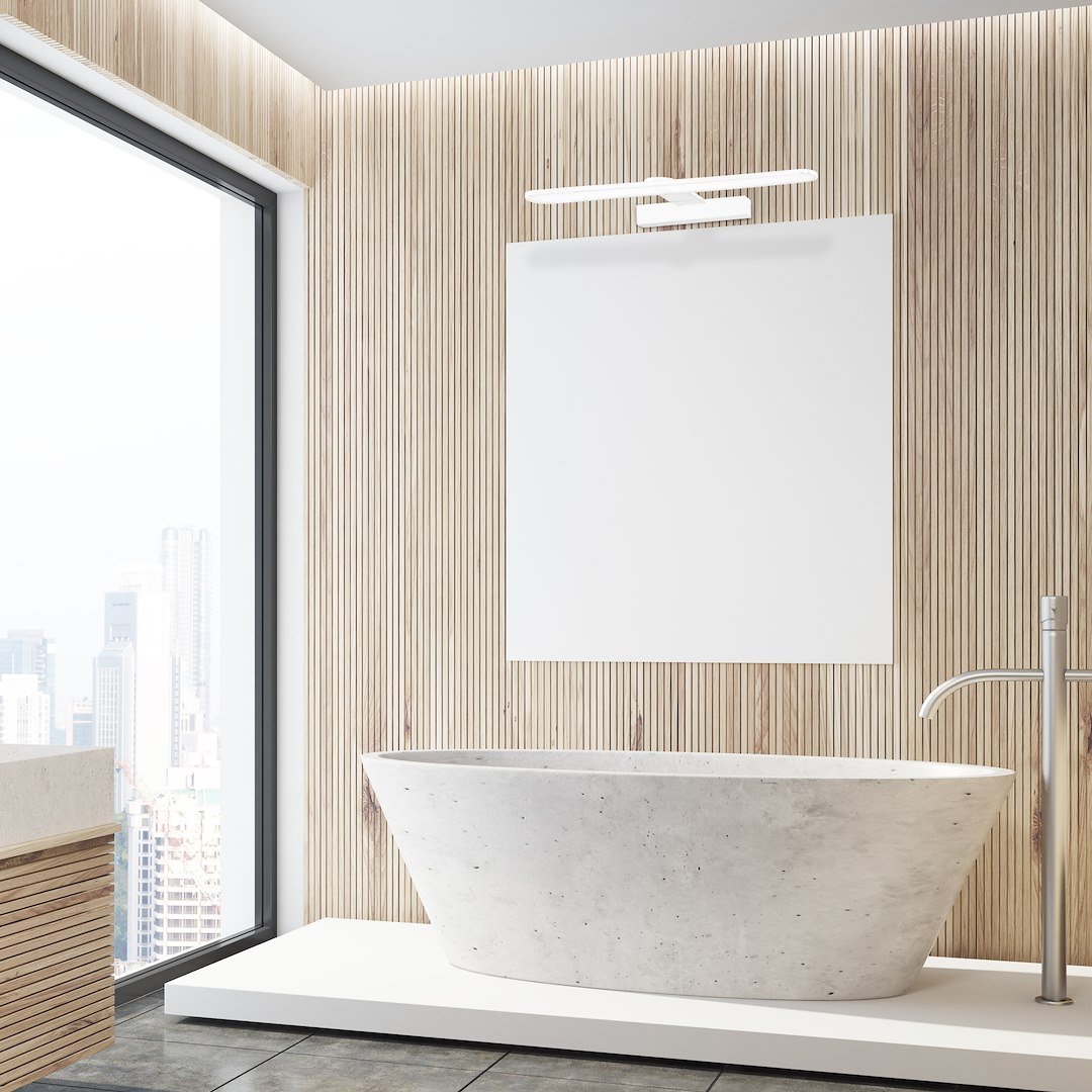 Kinkiet Splash 40cm 8W LED Biały Milagro - obrazek 6