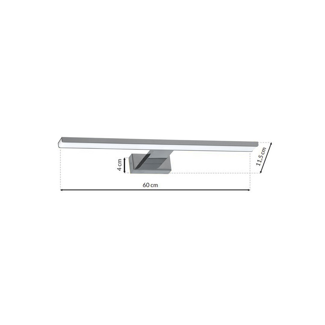 Kinkiet SHINE CHROME 60cm 13,8W LED Milagro - obrazek 7