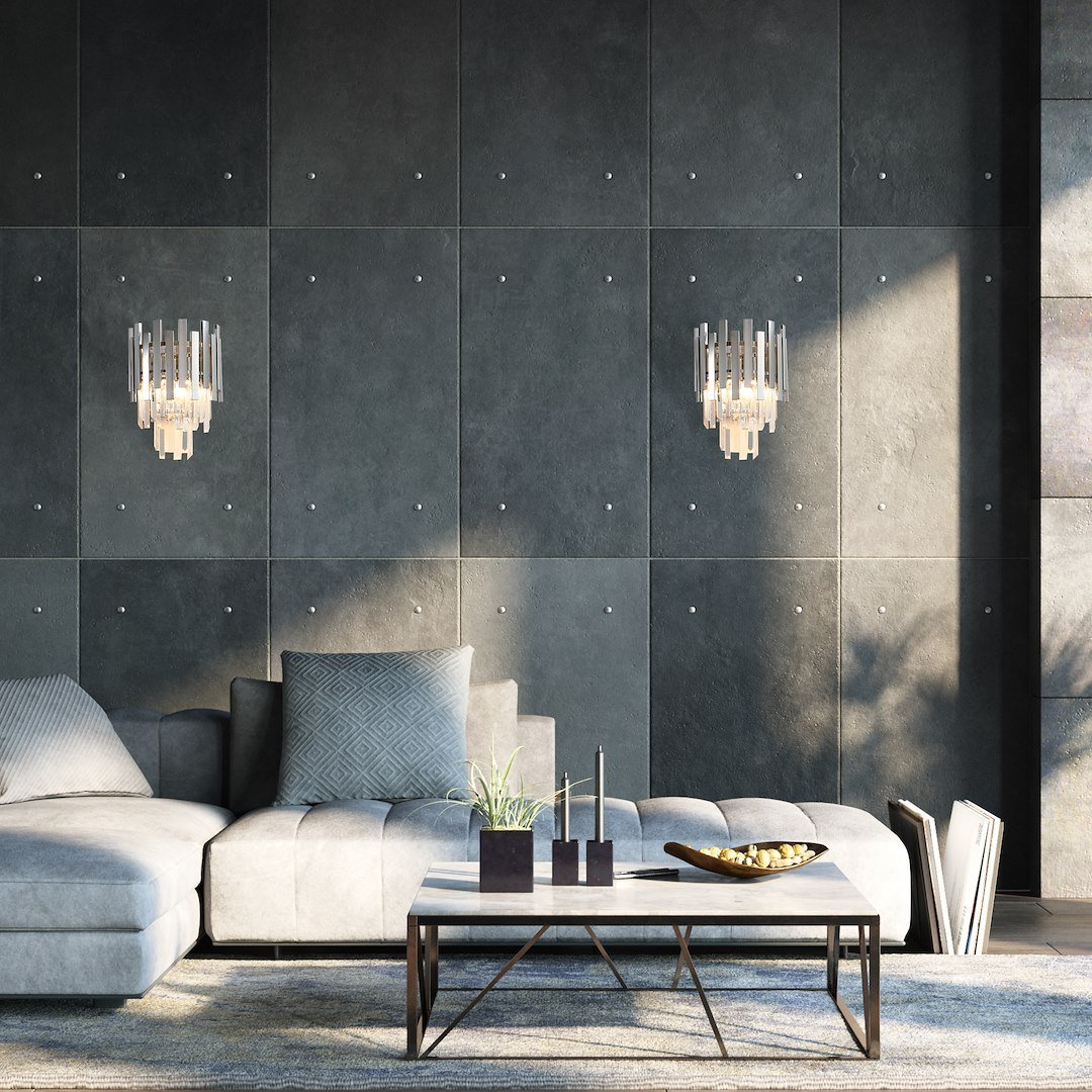 Kinkiet ASPEN CHROME 2xE14 Milagro - obrazek 4