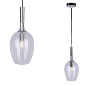 Lampa wisząca TANGO CLEAR 1xE14 Milagro