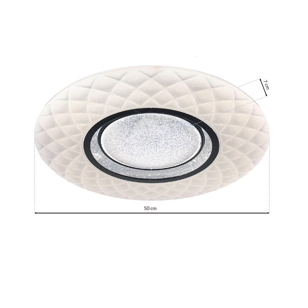 Plafon TOKYO 48W Ø500 mm + Pilot Milagro - obrazek 6