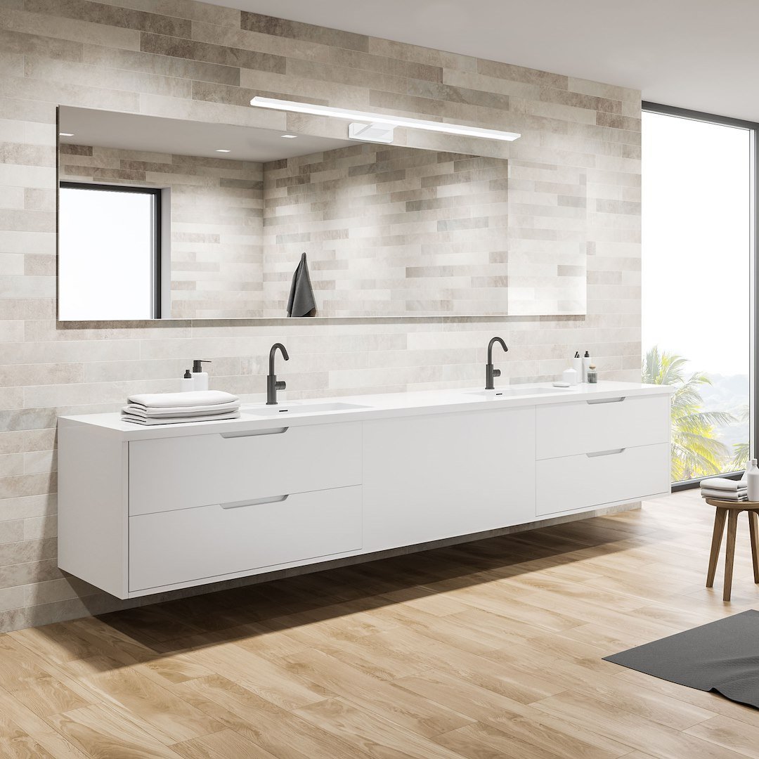 Kinkiet Shine 80cm 15W LED Biały Milagro - obrazek 5