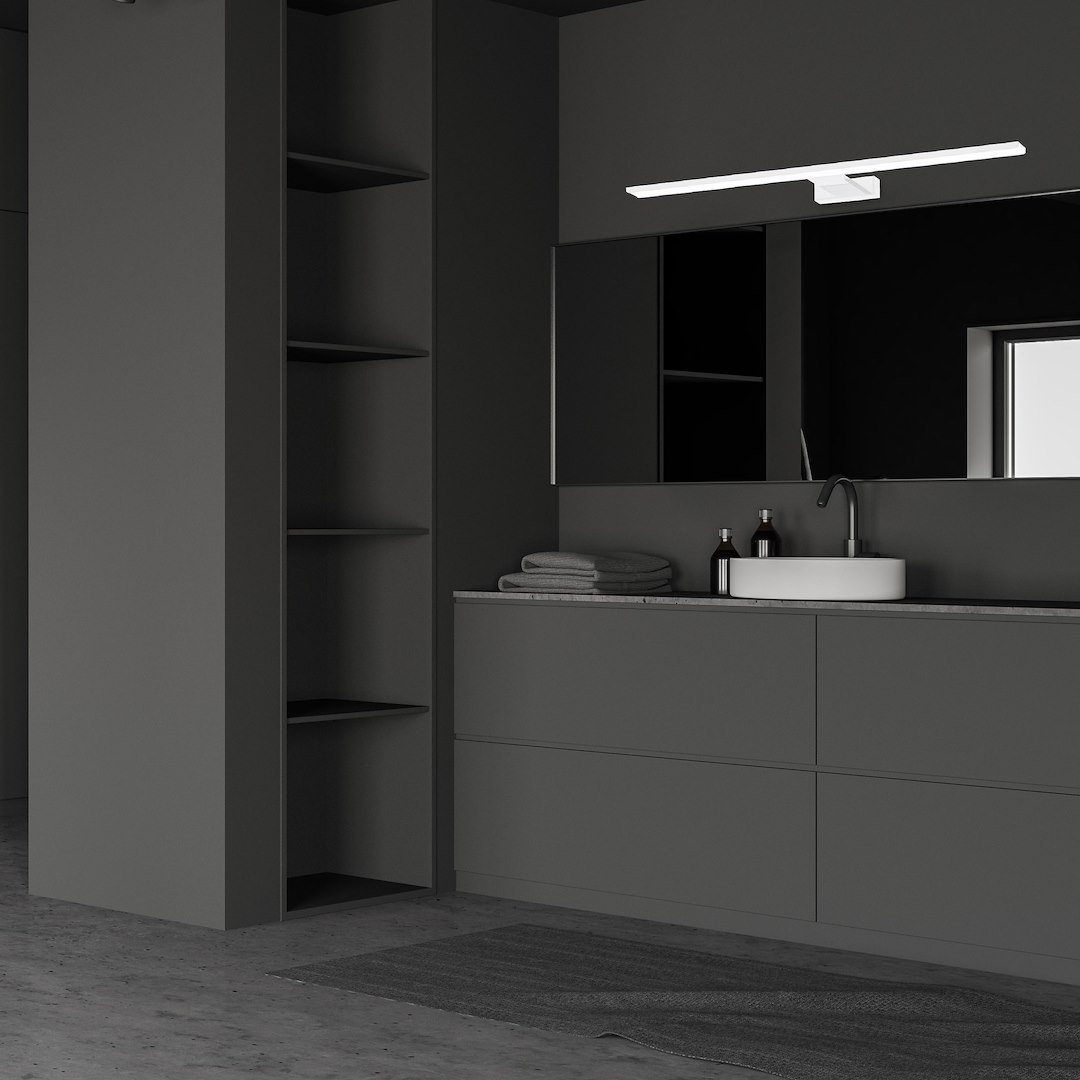 Kinkiet Shine 80cm 15W LED Biały Milagro - obrazek 6