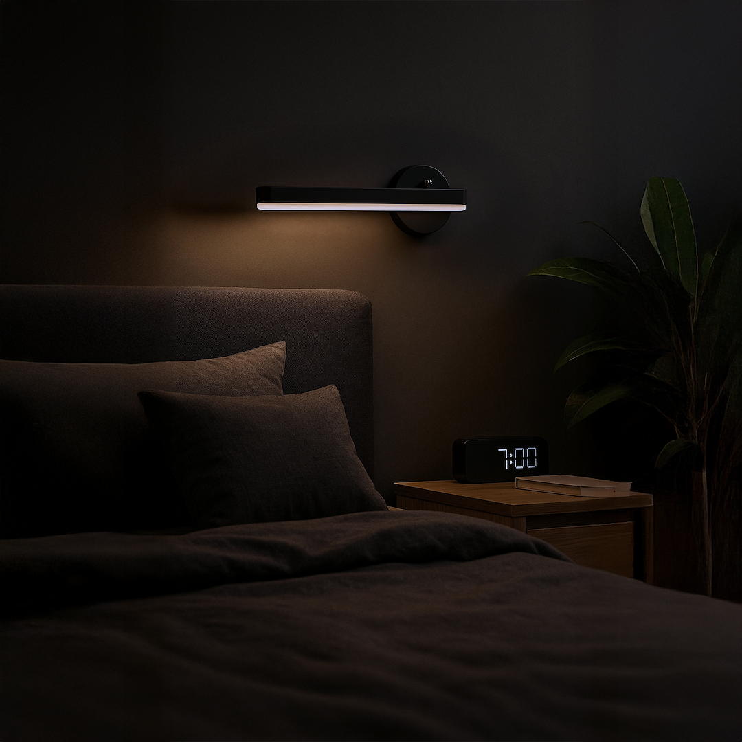 Kinkiet SYDNEY 6W LED BLACK lewy Milagro - obrazek 4