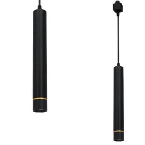TRACK LIGHT PENDANT BLACK/GOLD 3W LED Milagro