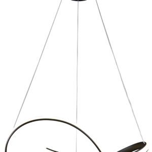 LAMPA WISZĄCA CAPPIO BLACK 36W LED Milagro