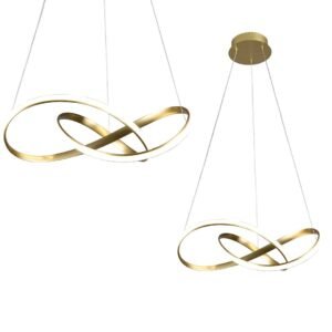 LAMPA WISZĄCA CAPPIO GOLD 36W LED Milagro