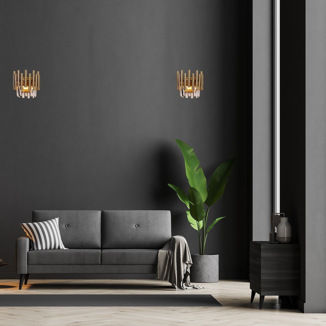 Kinkiet MADISON GOLD 2xE14 Milagro - obrazek 5