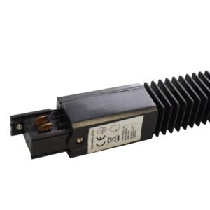 Łącznik Lampy Track Light Czarny 3-obwodowy Typ: Flexi Milagro