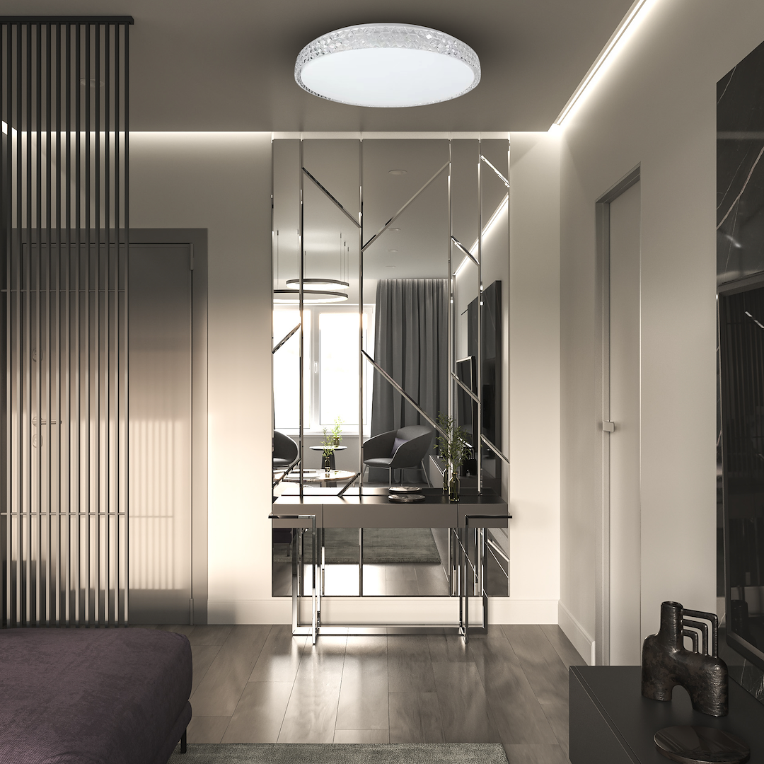 Plafoniera SHINY CLEAR 34W Ø490 mm Milagro - obrazek 2