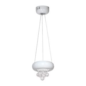 LAMPA WISZĄCA LUX BIANCO 1X6W LED Milagro