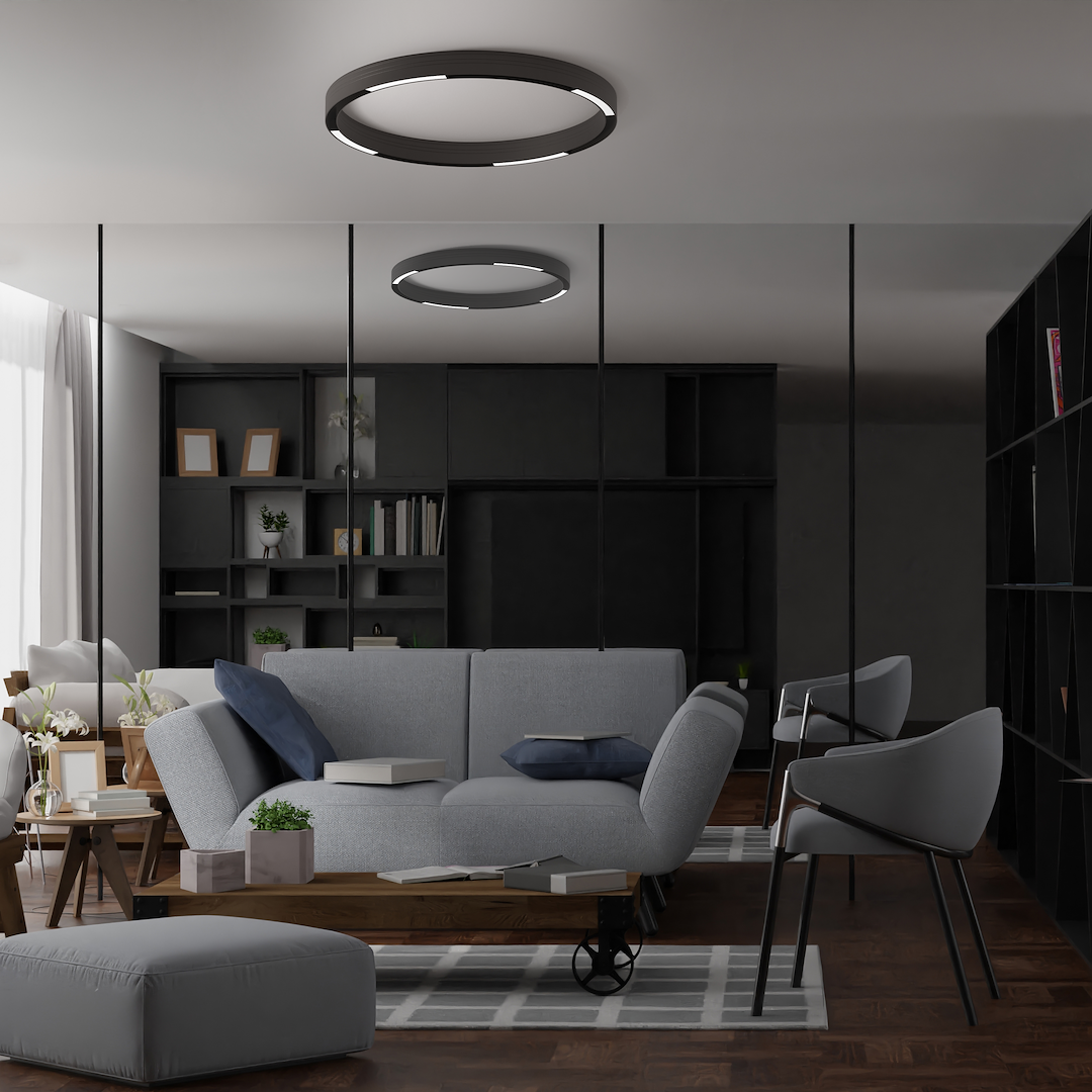 ROUND MAGNETIC TRACK 10W 4000K do śr. 600mm Milagro - obrazek 4