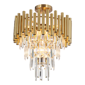 Lampa sufitowa MADISON GOLD 9xE14 Milagro