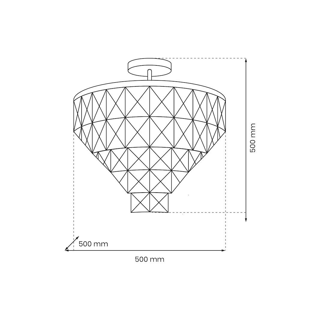 Lampa sufitowa CHELSEA GOLD 6xE14 Milagro - obrazek 5