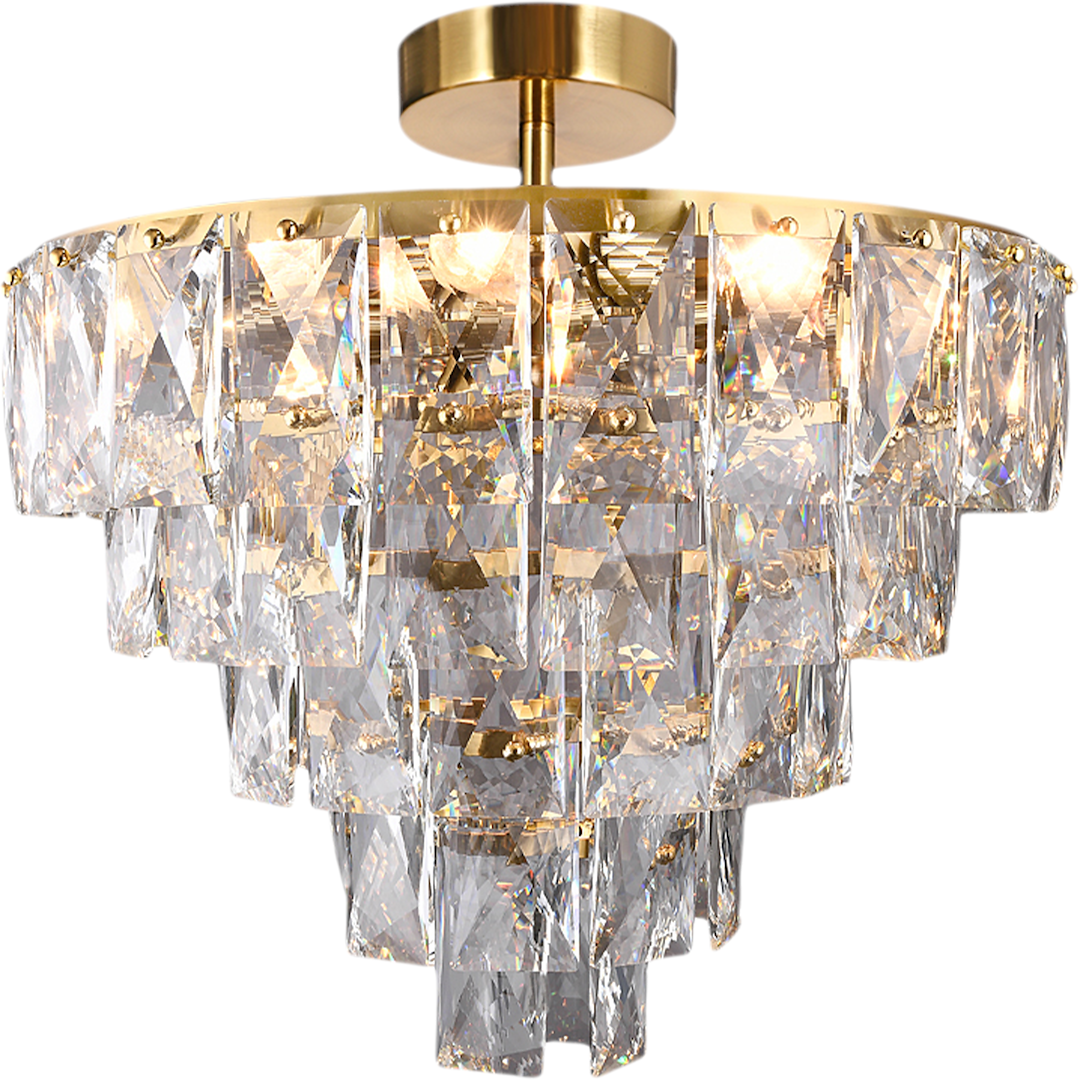 Lampa sufitowa CHELSEA GOLD 6xE14 Milagro - obrazek 6