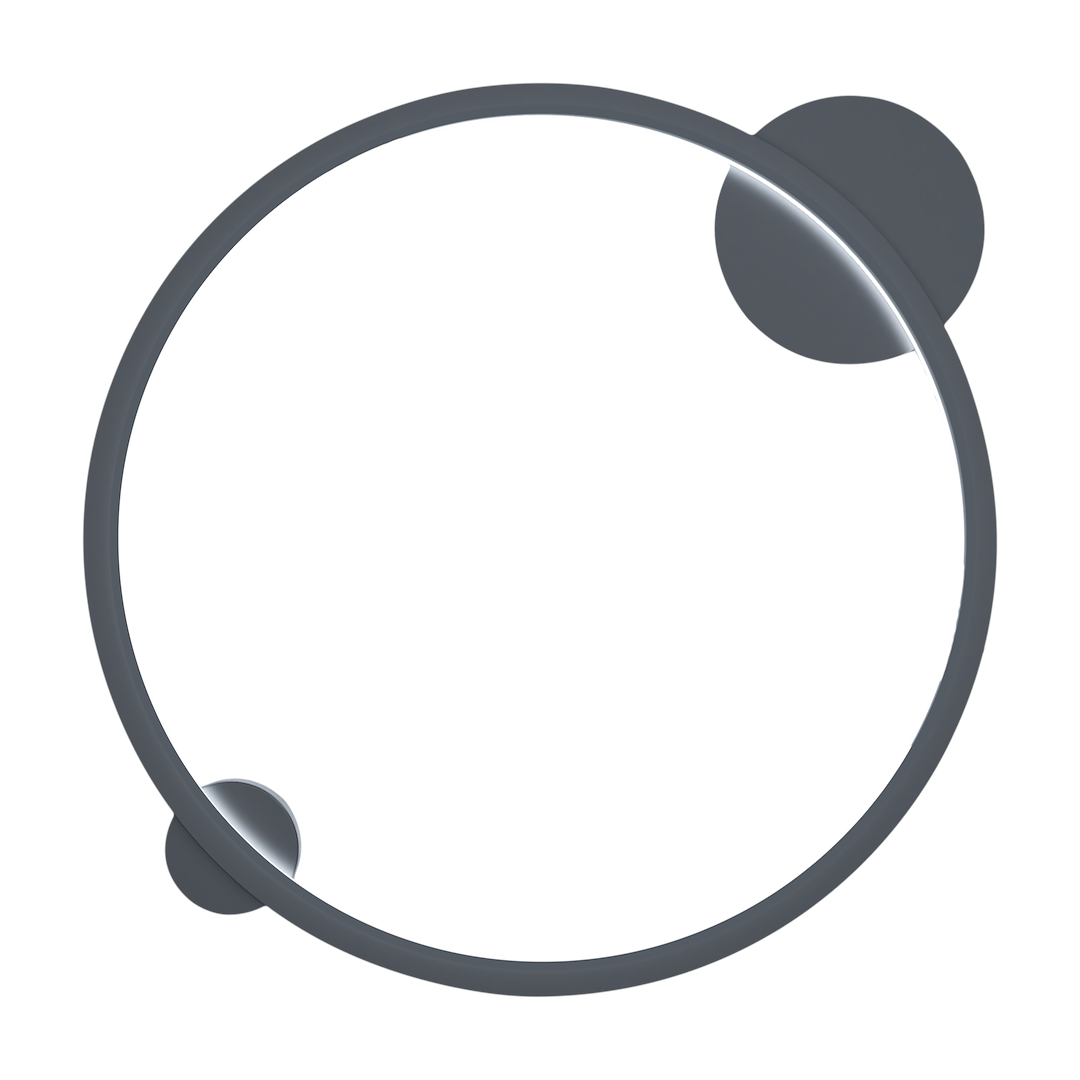 Lampa sufitowa Saturno Black 25W LED Milagro - obrazek 5