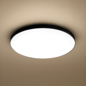 Plafon Slimi 24W 4000K Czarny Milagro