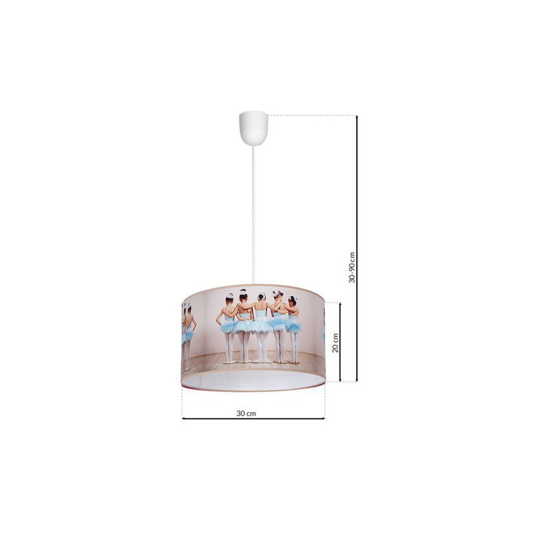 Lampa Wisząca BALLERINA 1xE27 Milagro - obrazek 9