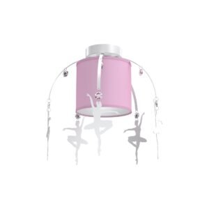 Lampa sufitowa BALETNICA PINK 1xE27 Milagro