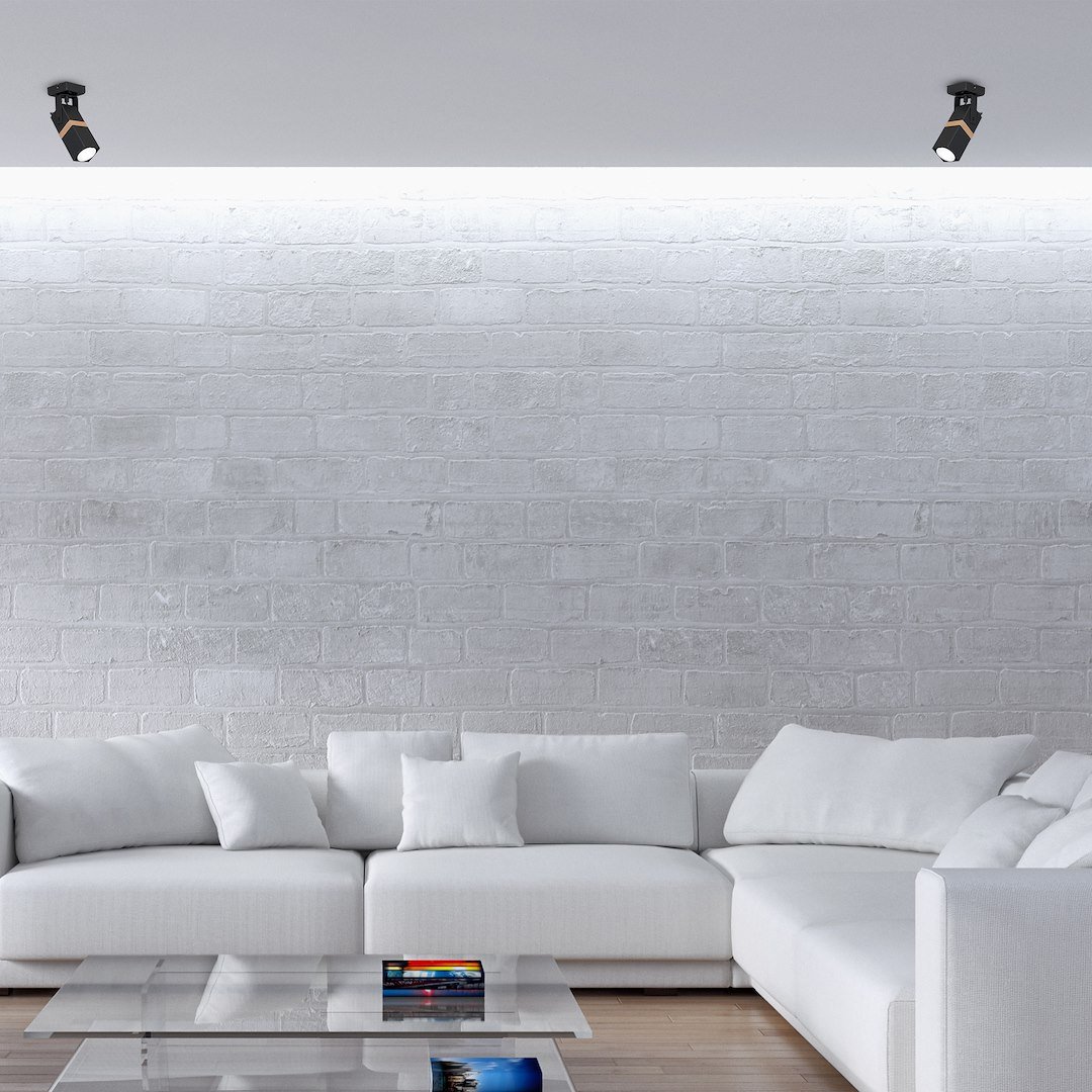 Kinkiet VIDAR BLACK 1xGU10 Milagro - obrazek 3