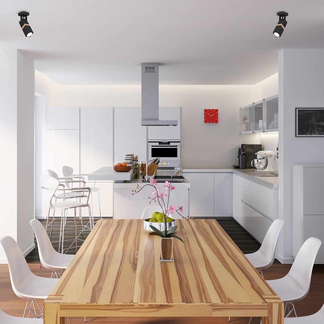 Kinkiet VIDAR BLACK 1xGU10 Milagro - obrazek 4