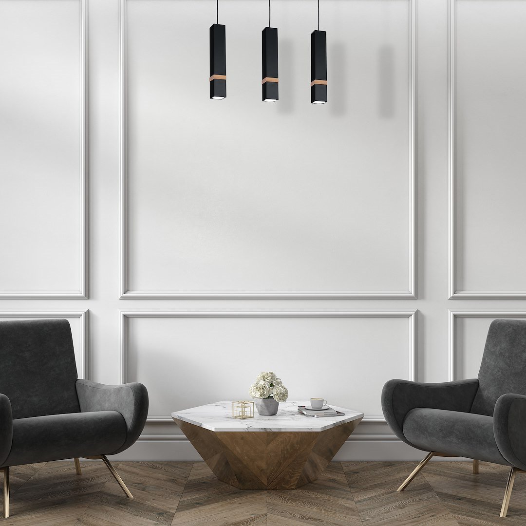 Lampa wisząca VIDAR BLACK 3xGU10 Milagro - obrazek 6