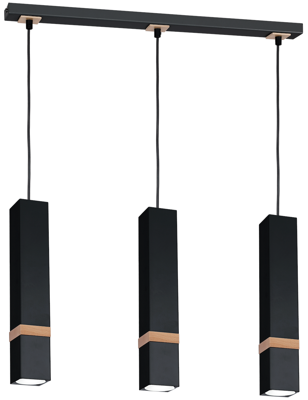 Lampa wisząca VIDAR BLACK 3xGU10 Milagro - obrazek 8