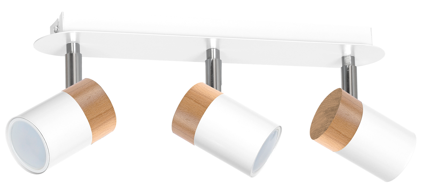 Lampa sufitowa Joker 3xGU10 Biały/Drewno Milagro - obrazek 8