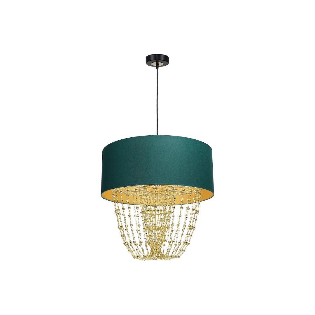 Lampa wisząca ALMERIA GREEN/GOLD 1xE27 Milagro - obrazek 2