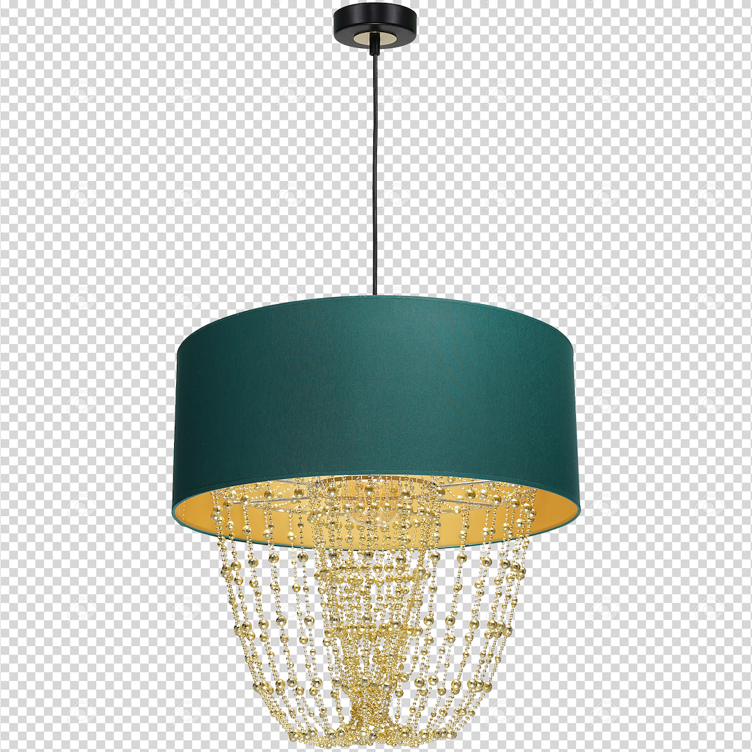 Lampa wisząca ALMERIA GREEN/GOLD 1xE27 Milagro - obrazek 8