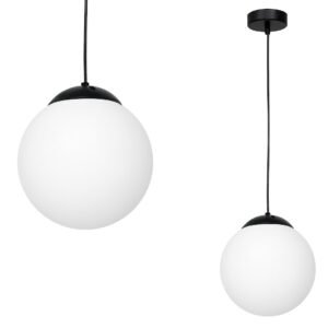 Lampa wisząca LIMA BLACK 1xE27 Milagro