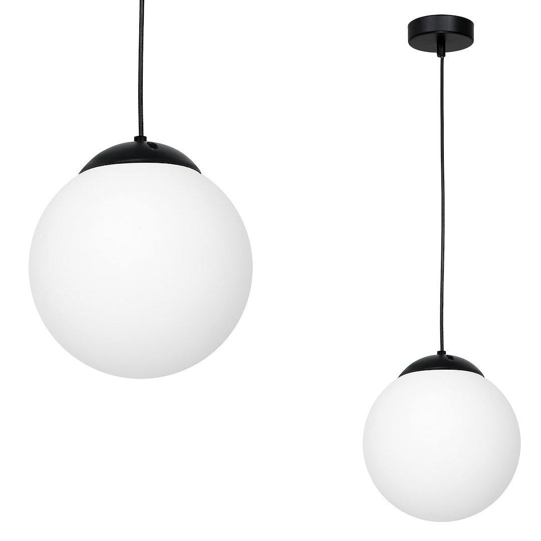 Lampa wisząca LIMA BLACK 1xE27 Milagro