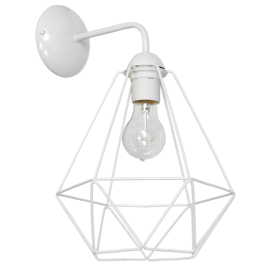 Kinkiet Basket 1xE27 Biały Milagro - obrazek 5