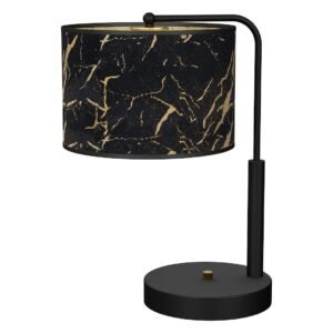 Lampka stołowa SENSO Black/Gold 1xE27 Milagro