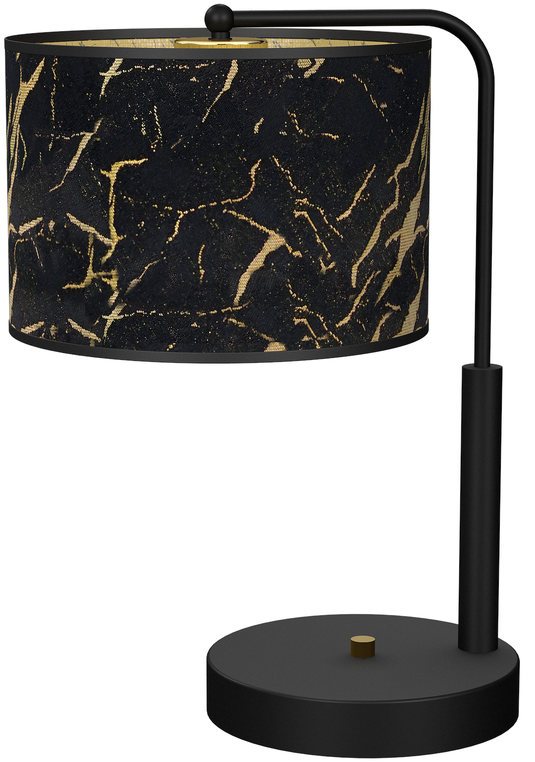 Lampka stołowa SENSO Black/Gold 1xE27 Milagro - obrazek 7
