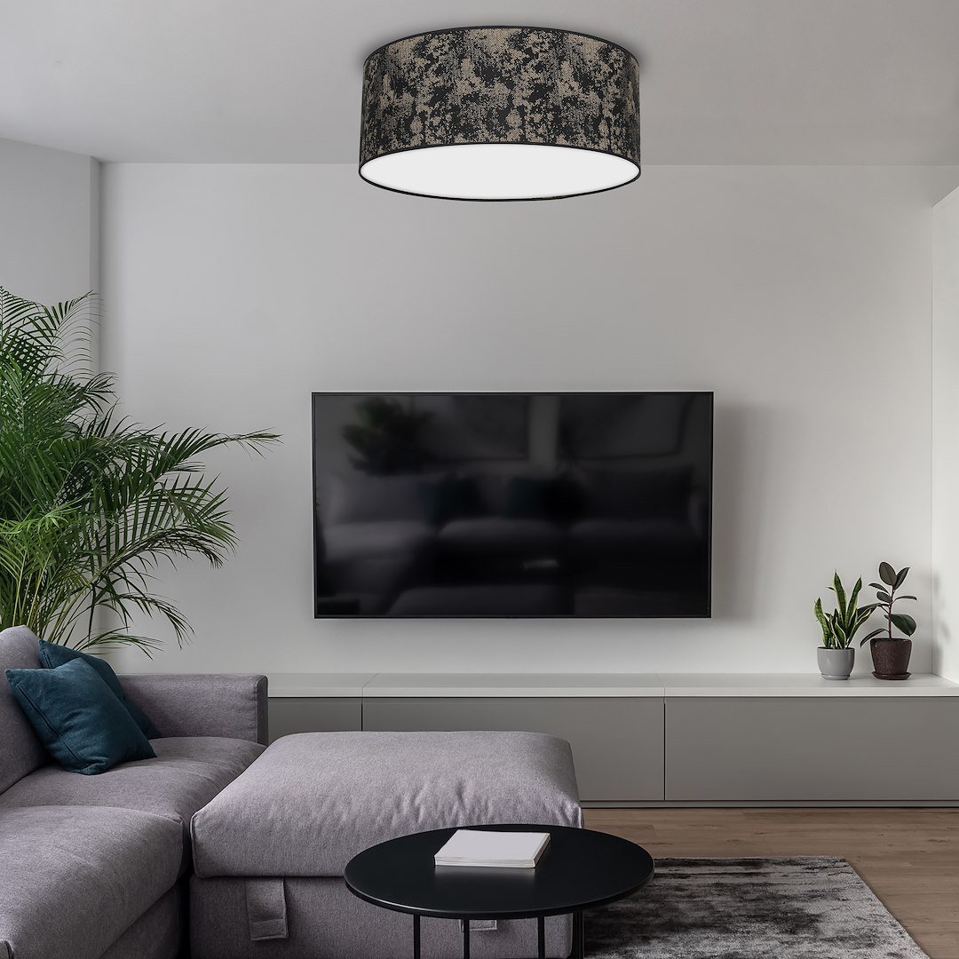 Lampa Sufitowa SATINO GOLD 2xE27 Ø40cm Milagro - obrazek 5