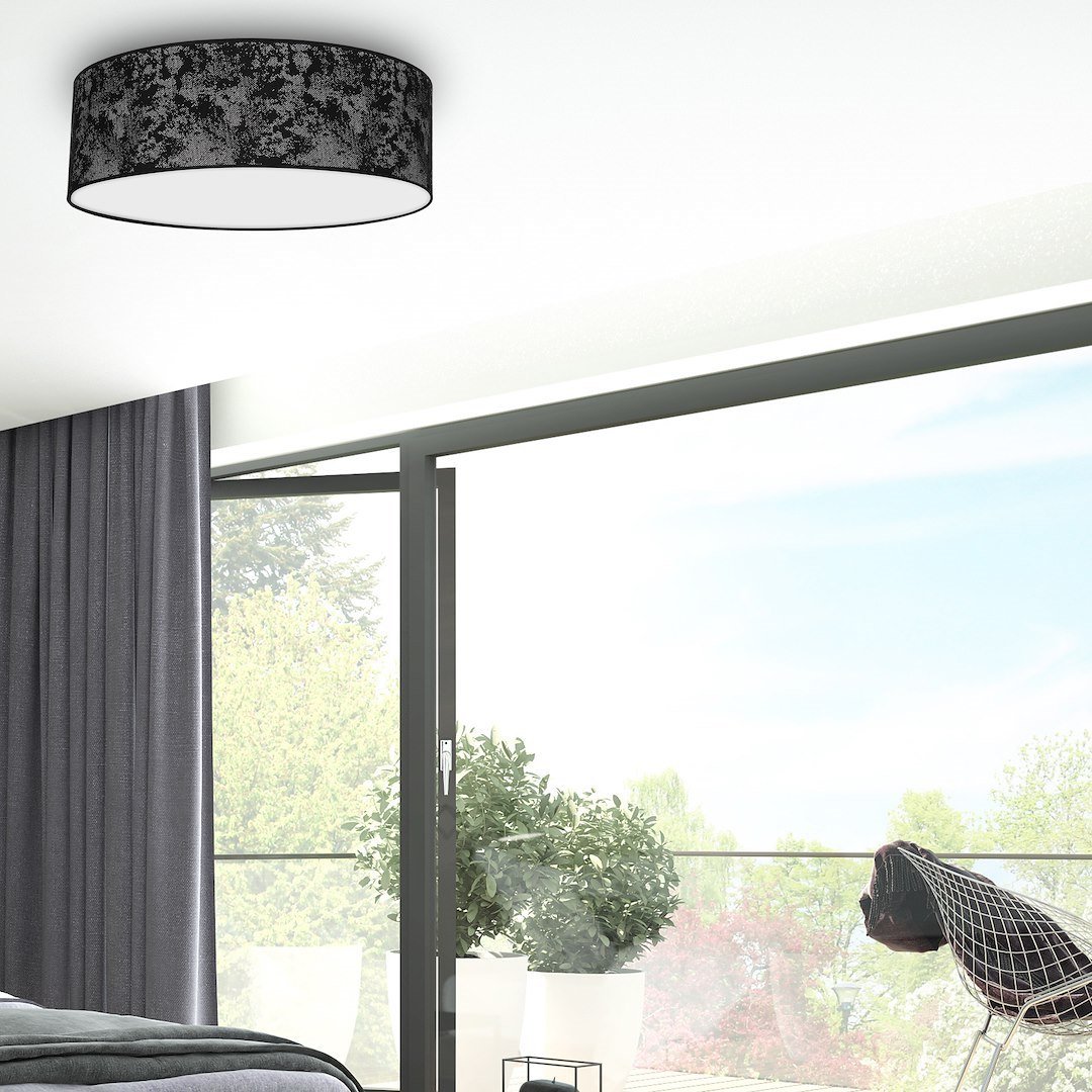 Lampa Sufitowa SATINO SILVER 3xE27 Ø60cm Milagro - obrazek 5